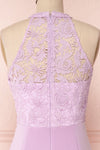 Miteki Lilac | Lace Halter Dress