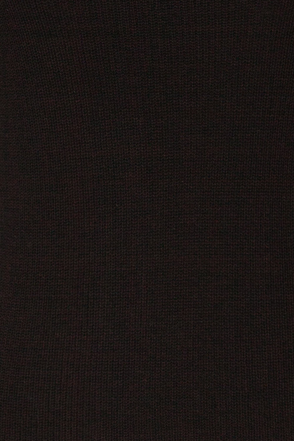 Moika Black Knitted V-Neck Cami | La petite garçonne fabric