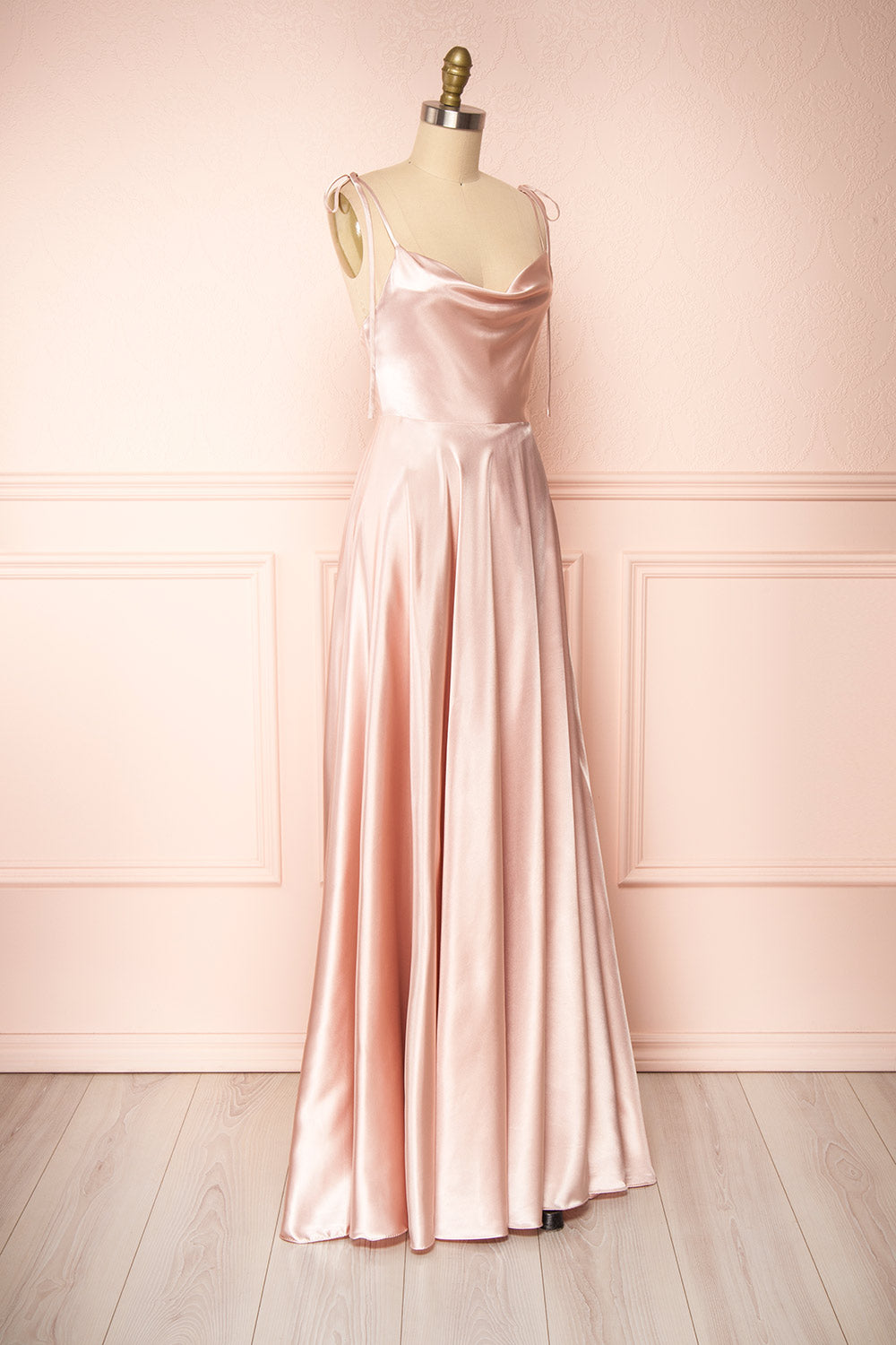 The Emma Satin Bra Dress - Final Sale