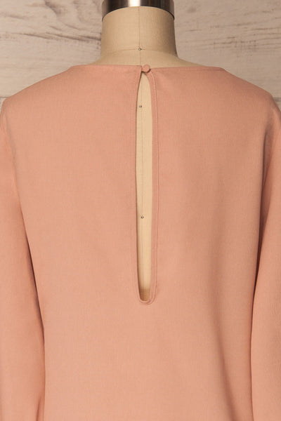 Moulmein Dusty Pink Long Sleeved Blouse | La Petite Garçonne 6