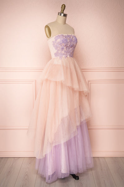 Muroran | Lilac & Pink Dress
