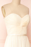 Myrcella Cream Corset Back Gown | Boudoir 1861 side close-up