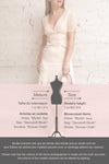 Myrtle Cream Short A-Line Dress | Boutique 1861 template