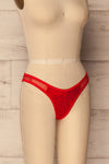 Naizin Red Lace Bikini Bottom Swimsuit | La Petite Garçonne 3