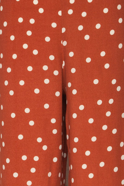 Nandell Orange Jumpsuit | Combinaison fabric | La Petite Garçonne