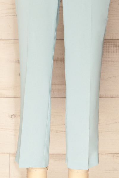 Navalcan Blue Cropped Straight-Leg Pants | La Petite Garçonne