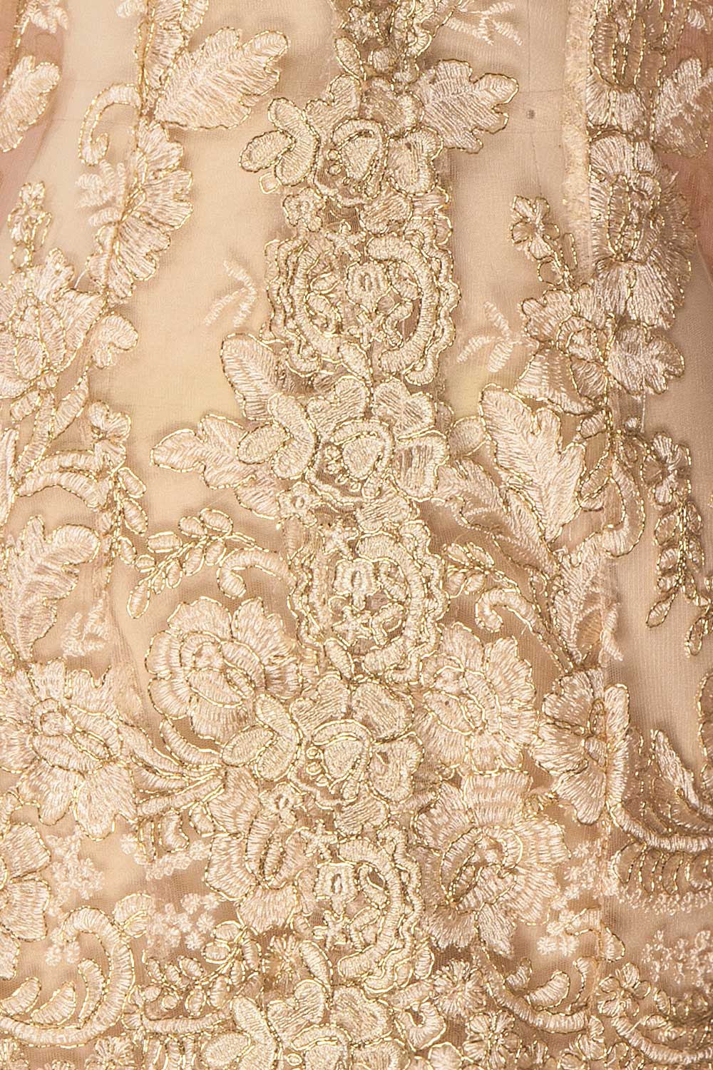 Nawar Golden Embroidered Mesh Blazer Jacket | Boutique 1861 10