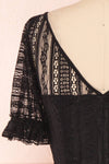 Nishio Nero Black Lace Crop Top | Boutique 1861 6