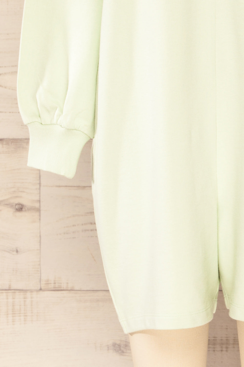 Nowa Mint Long sleeves polo jumpsuit | La petite garçonne bottom 