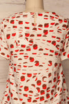 Nuneaton White & Orange Short Sleeved T-Shirt | La Petite Garçonne 6