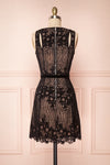 Nuying Black & Beige Lace A-Line Cocktail Dress | Boutique 1861 5