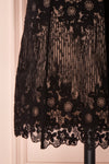 Nuying Black & Beige Lace A-Line Cocktail Dress | Boutique 1861 7