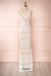 Nyura Ivory Lace Bridal Dress | Boudoir 1861 front view