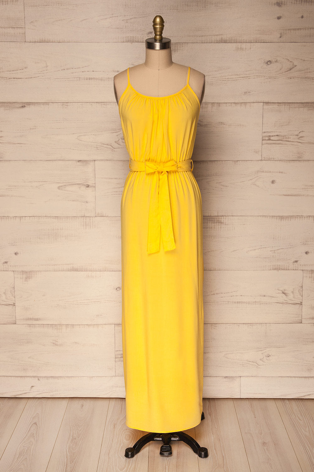 Ocero Giallo Yellow Maxi Tunic Summer Dress | La Petite Garçonne