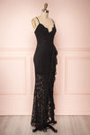 Ogaki Black Lace Mermaid Gown | Boutique 1861 3