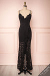 Ogaki Black Lace Mermaid Gown | Boutique 1861 1