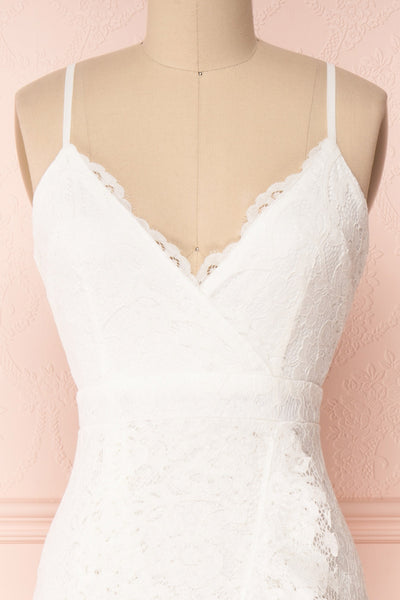 Ogaki White Lace Mermaid Gown | Boutique 1861 2