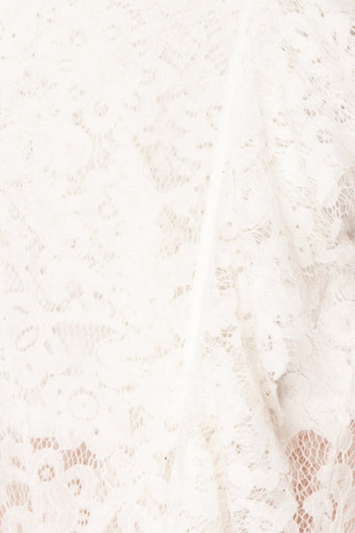 Ogaki White Lace Mermaid Gown | Boutique 1861 8
