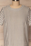 Okonek White & Navy Blue Striped T-Shirt | La Petite Garçonne 8