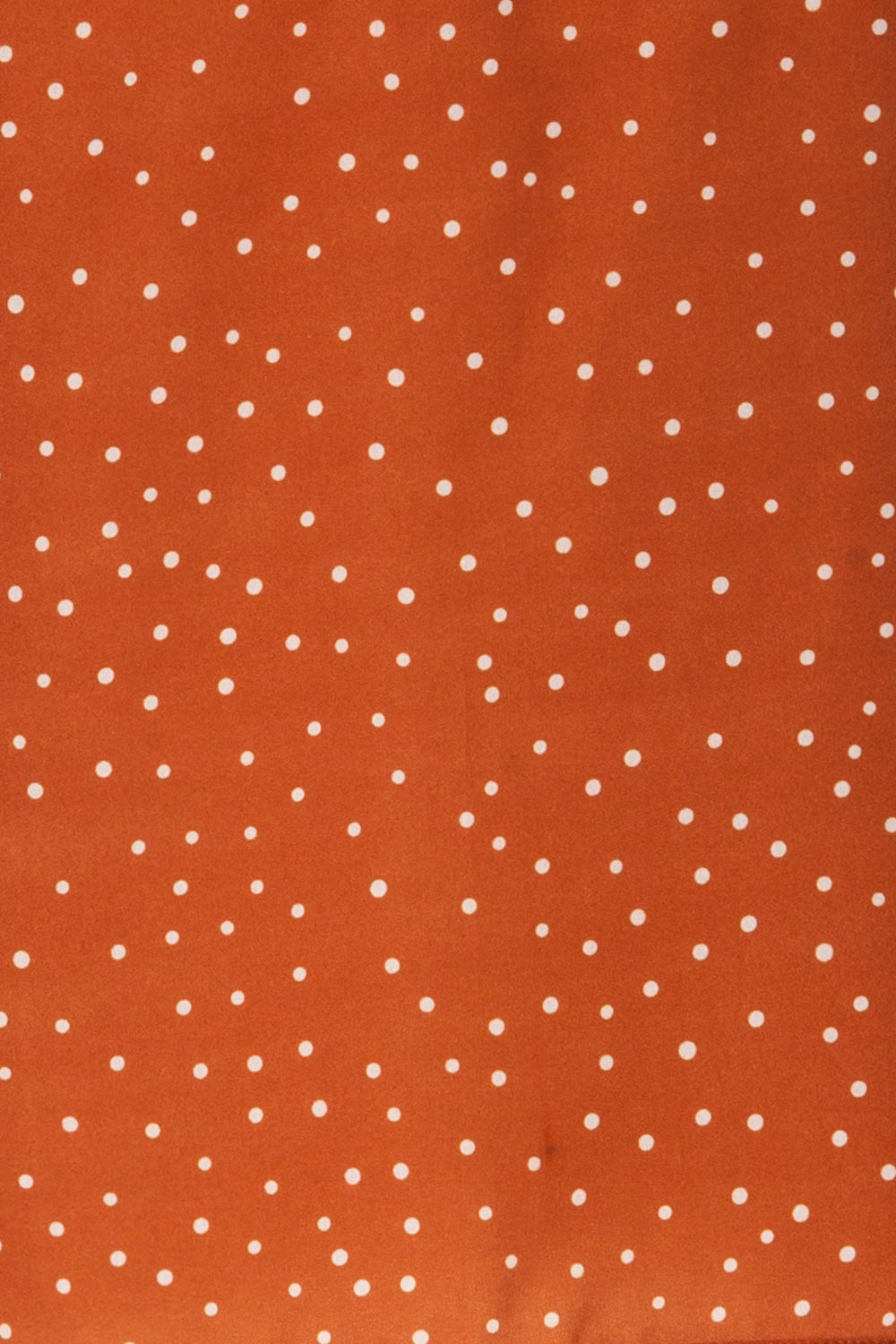 Olocau Orange & White Polkadot Button-Up Camisole | La Petite Garçonne 7