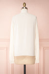 Olympa Ivory Blouse | Chemisier Ivoire back view | Boutique 1861