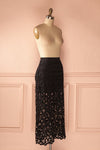 Opérina - Black lace maxi skirt 3
