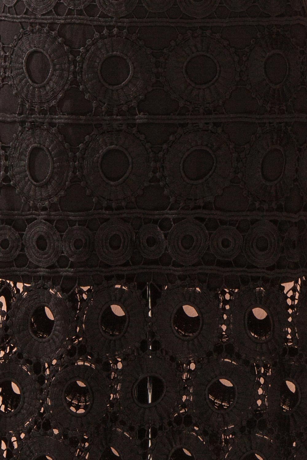 Opérina - Black lace maxi skirt 8