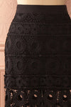 Opérina - Black lace maxi skirt 2