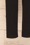 Orestiada Black Jumpsuit with Long Puff Sleeves | La Petite Garçonne bottom close-up