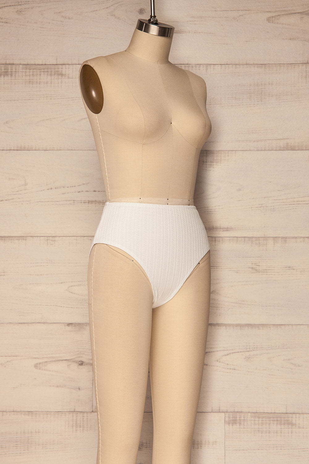 Orsenigo White High Waisted Bikini Bottom | La Petite Garçonne 4