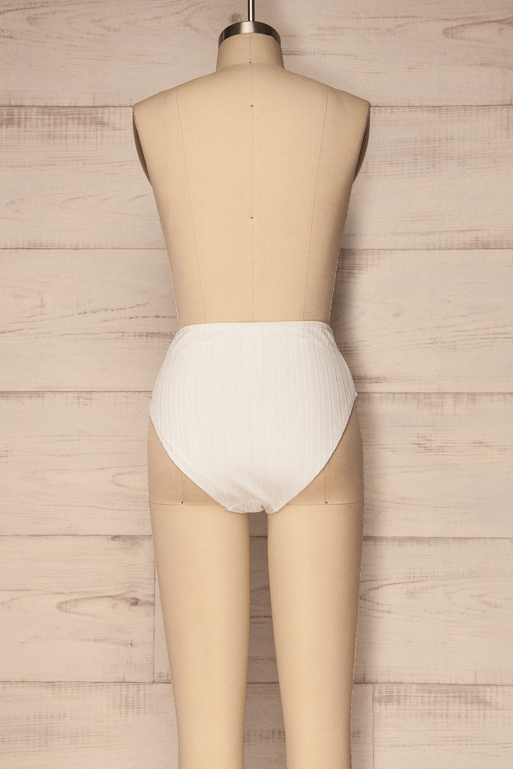 Orsenigo White High Waisted Bikini Bottom | La Petite Garçonne 6