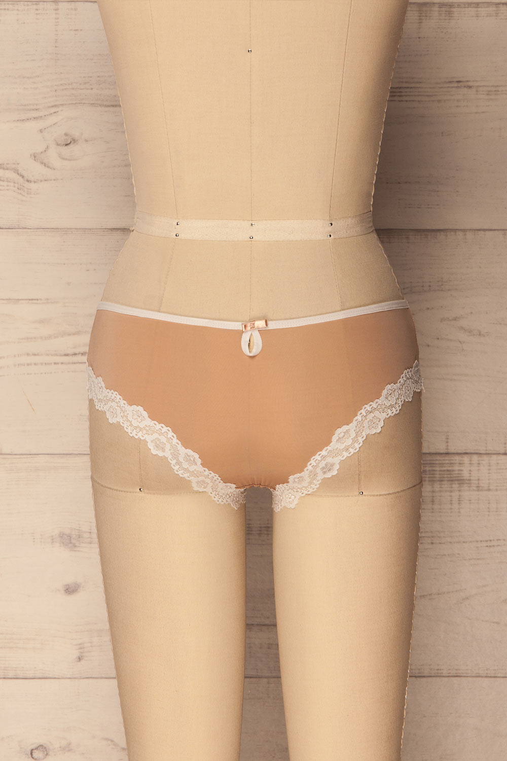 Osimo Beige | Brazilian Cut Panties