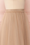Othilie Beige Tulle A-Line Skirt | Boutique 1861 5