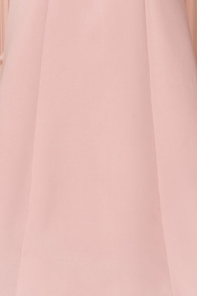 Ovasta Blush Beige Lace Maxi Mermaid Dress | Boudoir 1861 fabric