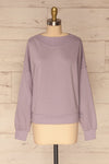 Ozorkow Lilac Long Sleeve Sweatshirt | La petite garçonne front view