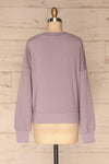 Ozorkow Lilac Long Sleeve Sweatshirt | La petite garçonne back view