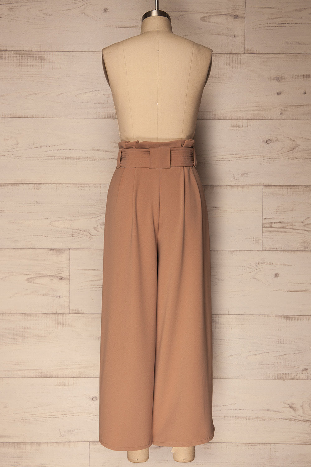 Padiglione Taupe Wide Leg Cropped Pants | La Petite Garçonne