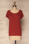 Pagan Coral Classic Loose Red T-Shirt | La Petite Garçonne 1