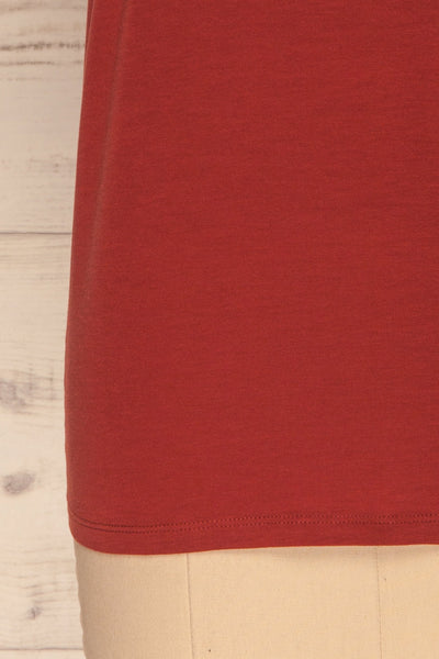 Pagan Coral Classic Loose Red T-Shirt | La Petite Garçonne 7