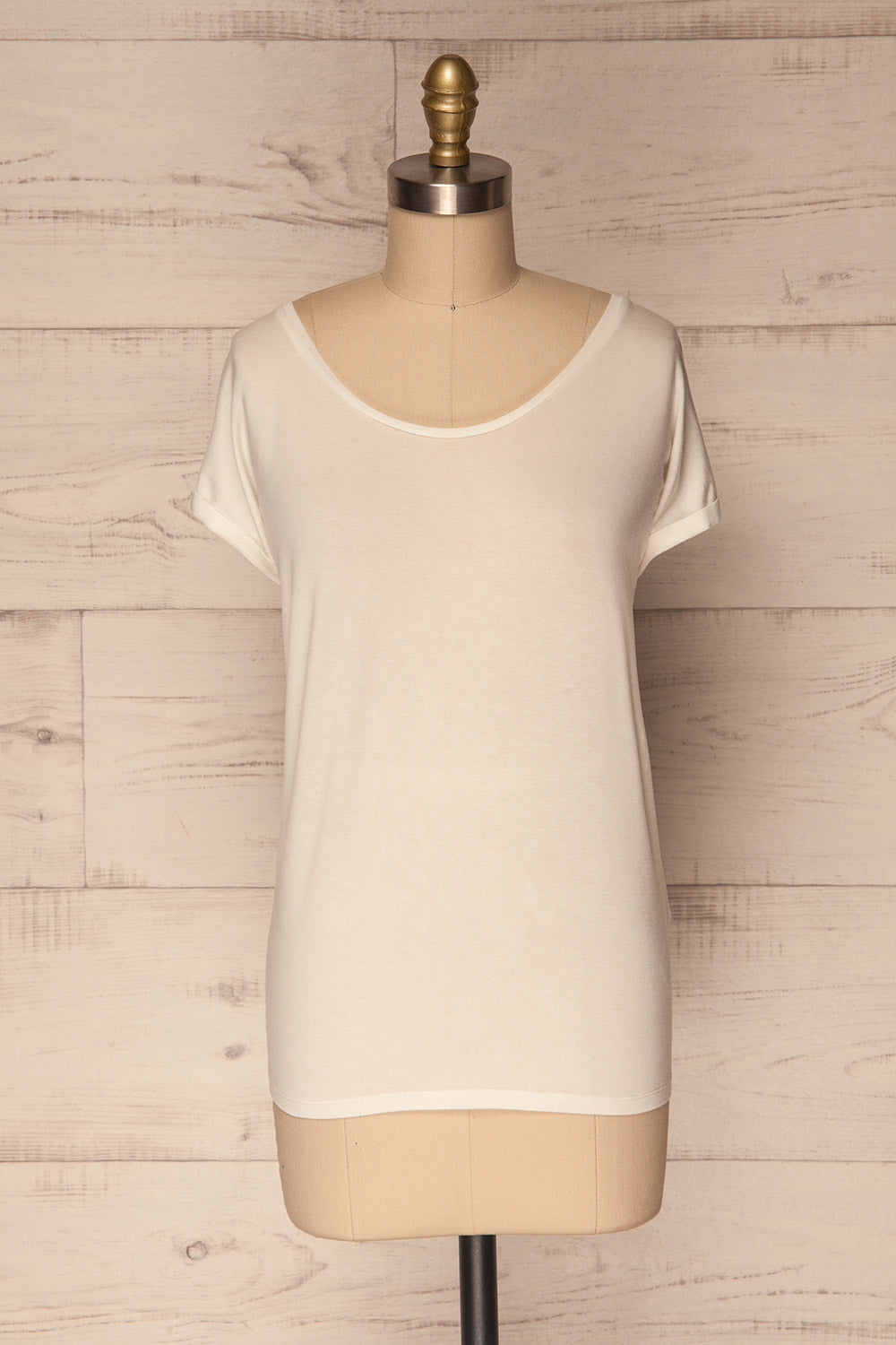 Pagan Diamond Classic Loose White T-Shirt | La Petite Garçonne 1