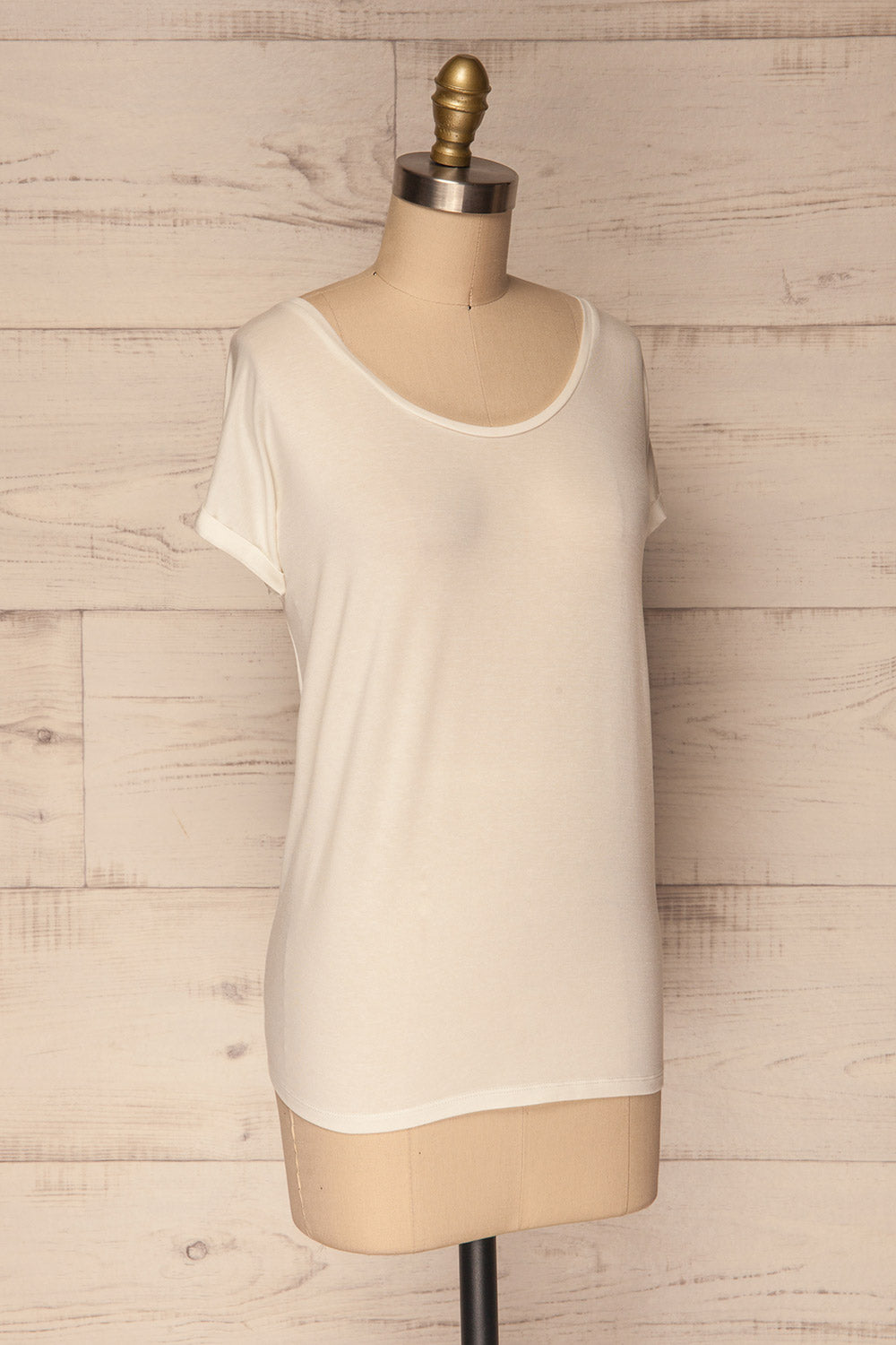 Pagan Diamond Classic Loose White T-Shirt | La Petite Garçonne 3