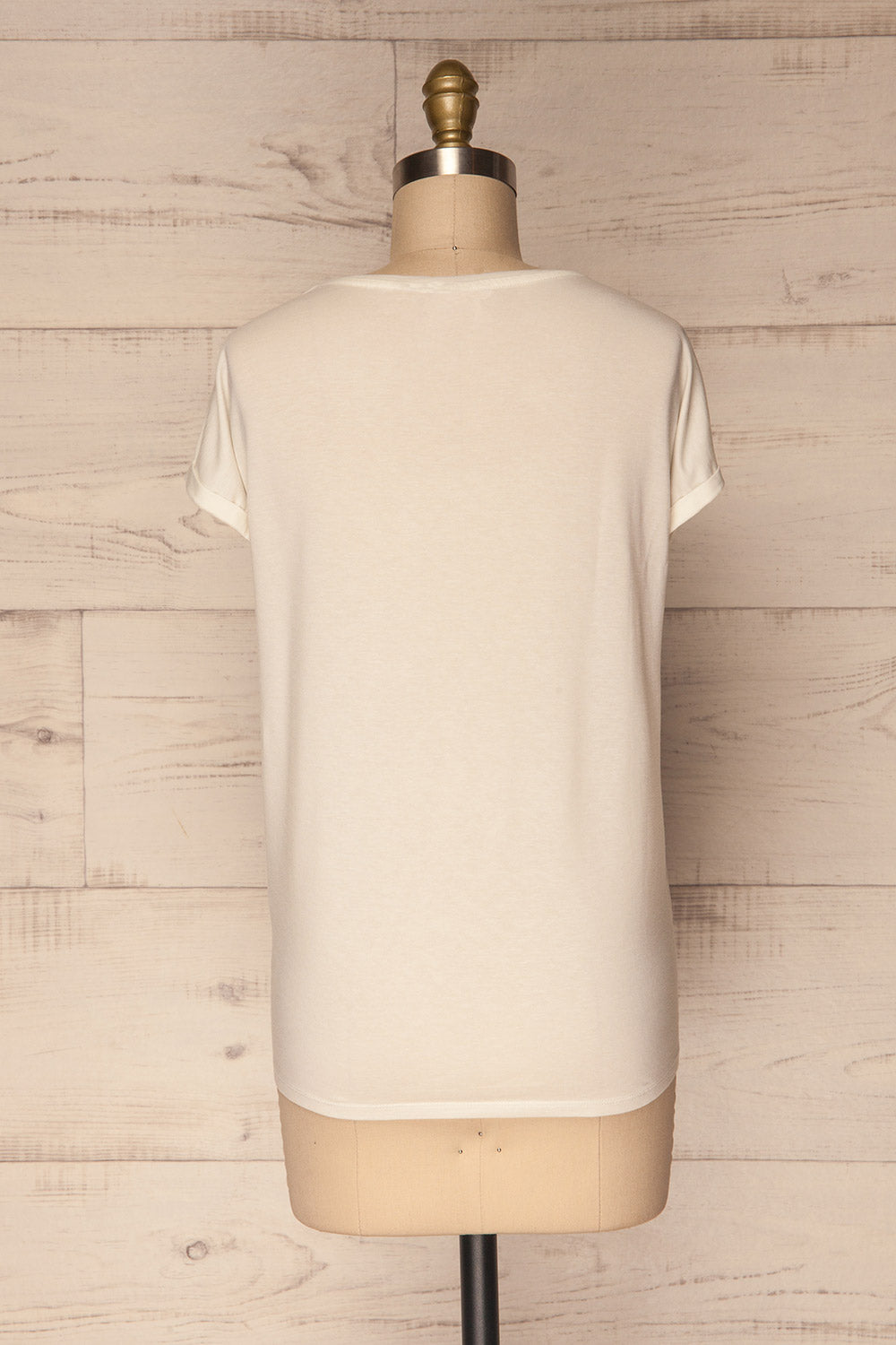 Pagan Diamond Classic Loose White T-Shirt | La Petite Garçonne 5