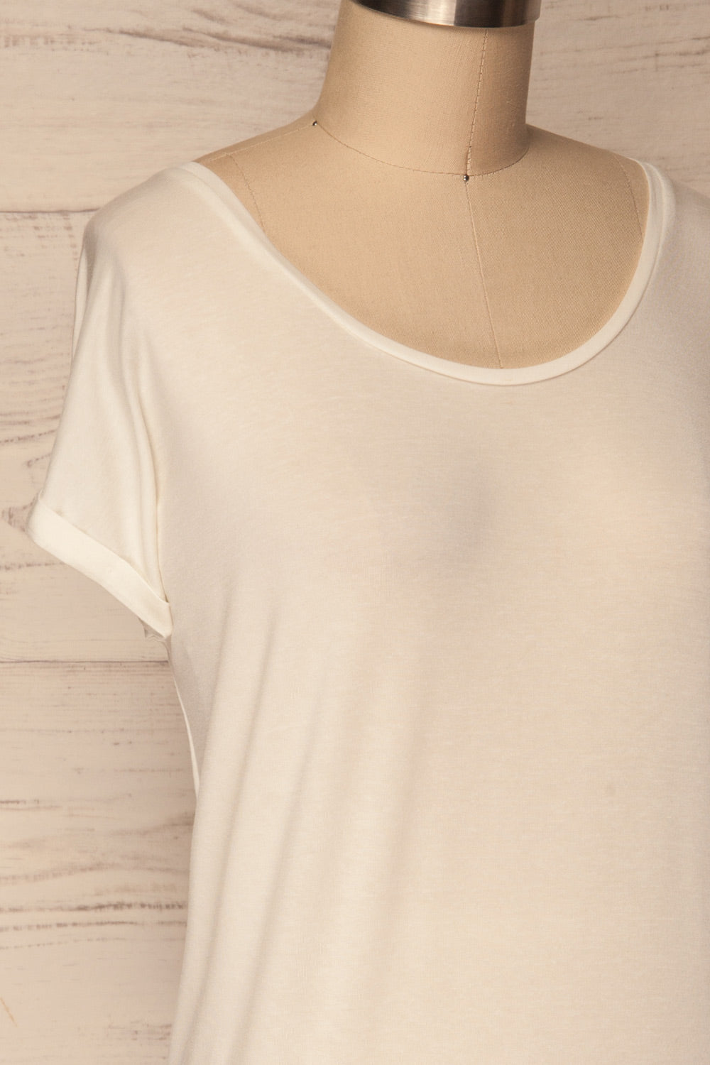 Pagan Diamond Classic Loose White T-Shirt | La Petite Garçonne 4