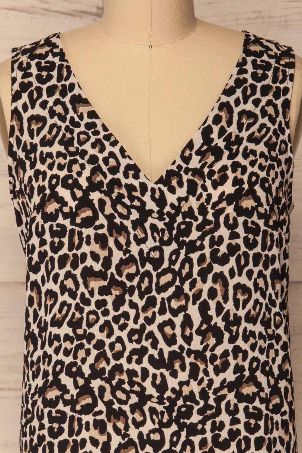 Paignton Leopard Print V-Neck Camisole | La Petite Garçonne 2