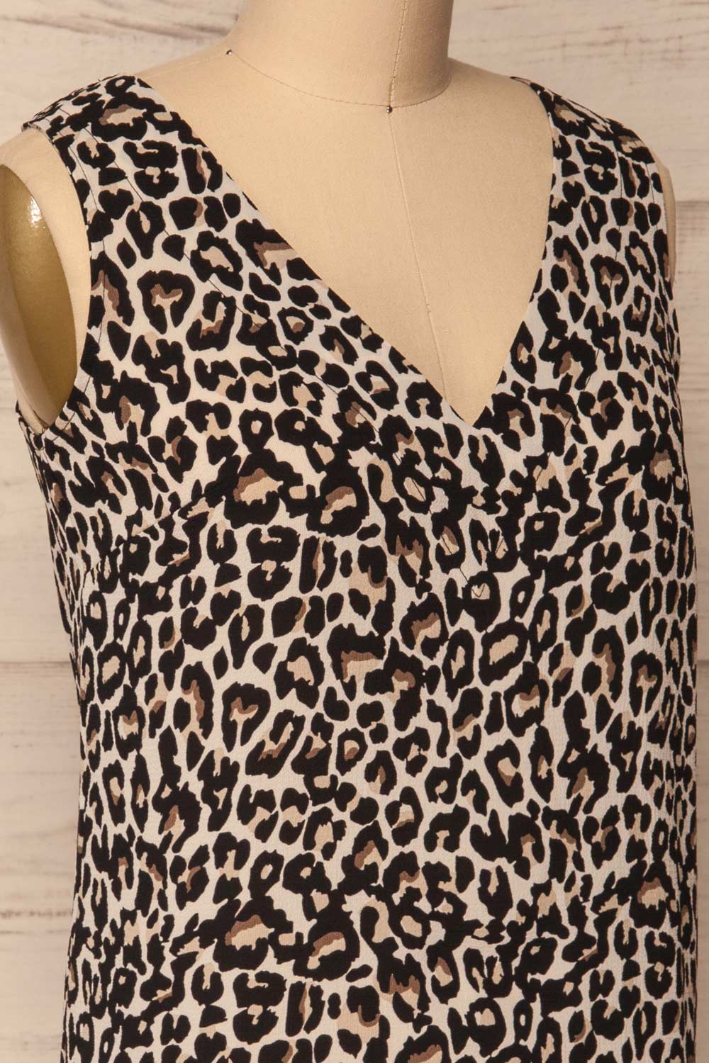 Paignton Leopard Print V-Neck Camisole | La Petite Garçonne 4