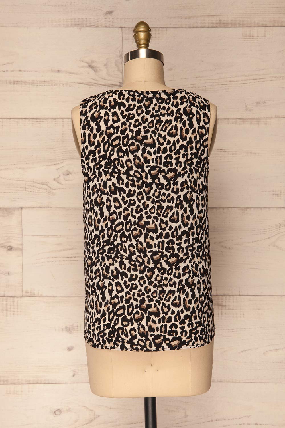 Paignton Leopard Print V-Neck Camisole | La Petite Garçonne 5