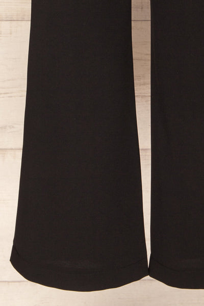 Palizzolo High-Waisted Pants with Belt | La petite garçonne bottom close-up