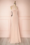 Pauahi Beige Pink & Black Mermaid Gown | Boutique 1861 3
