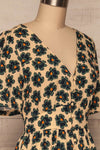 Pavlova Sand Floral Midi Summer Dress side close up | La petite garçonne