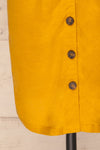 Penza Yellow Short Sleeve Dress | La petite garçonne skirt